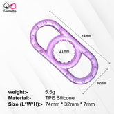 Silicone Penis Ring for Men from Kaamastra